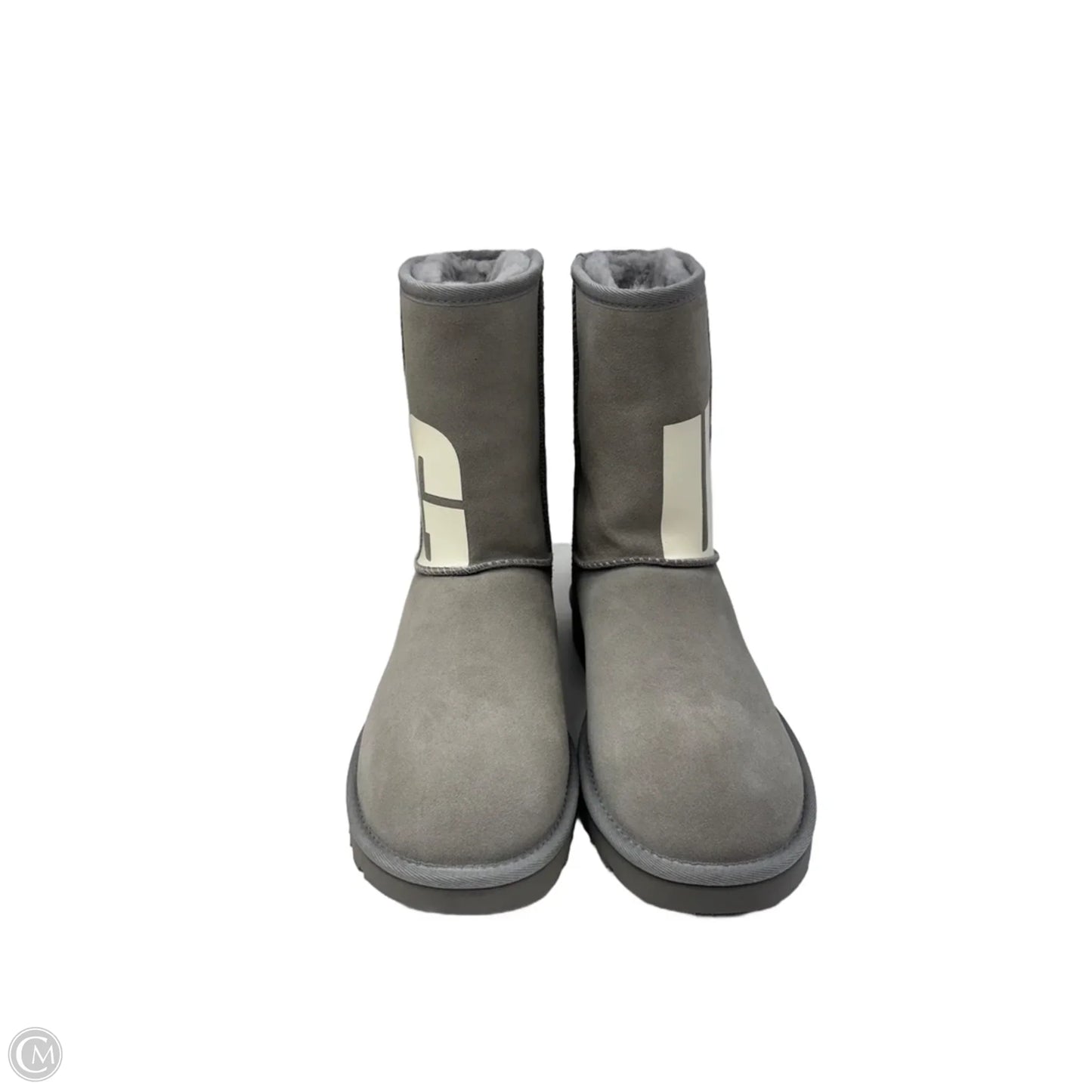Boots Designer By Ugg In Grey, Size: 8