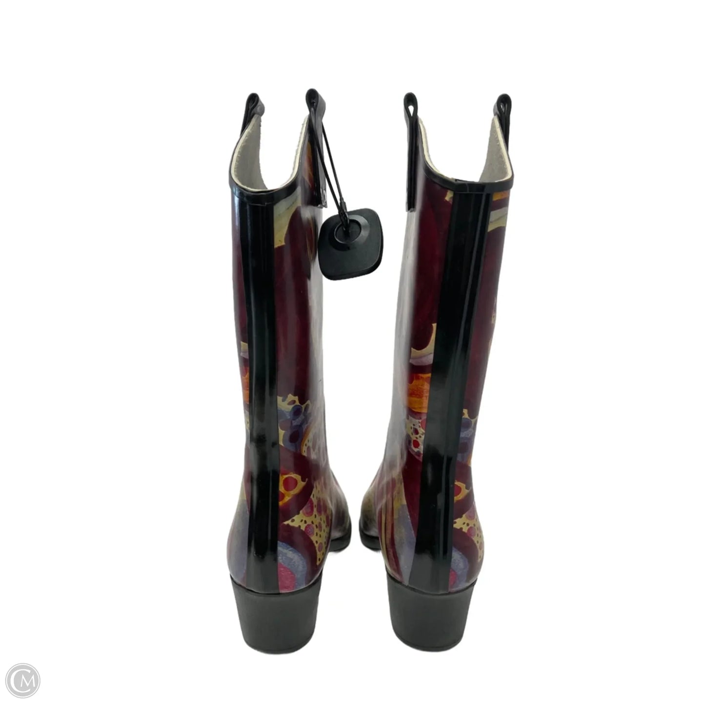 Boots Rain By Clothes Mentor In Maroon, Size: 6