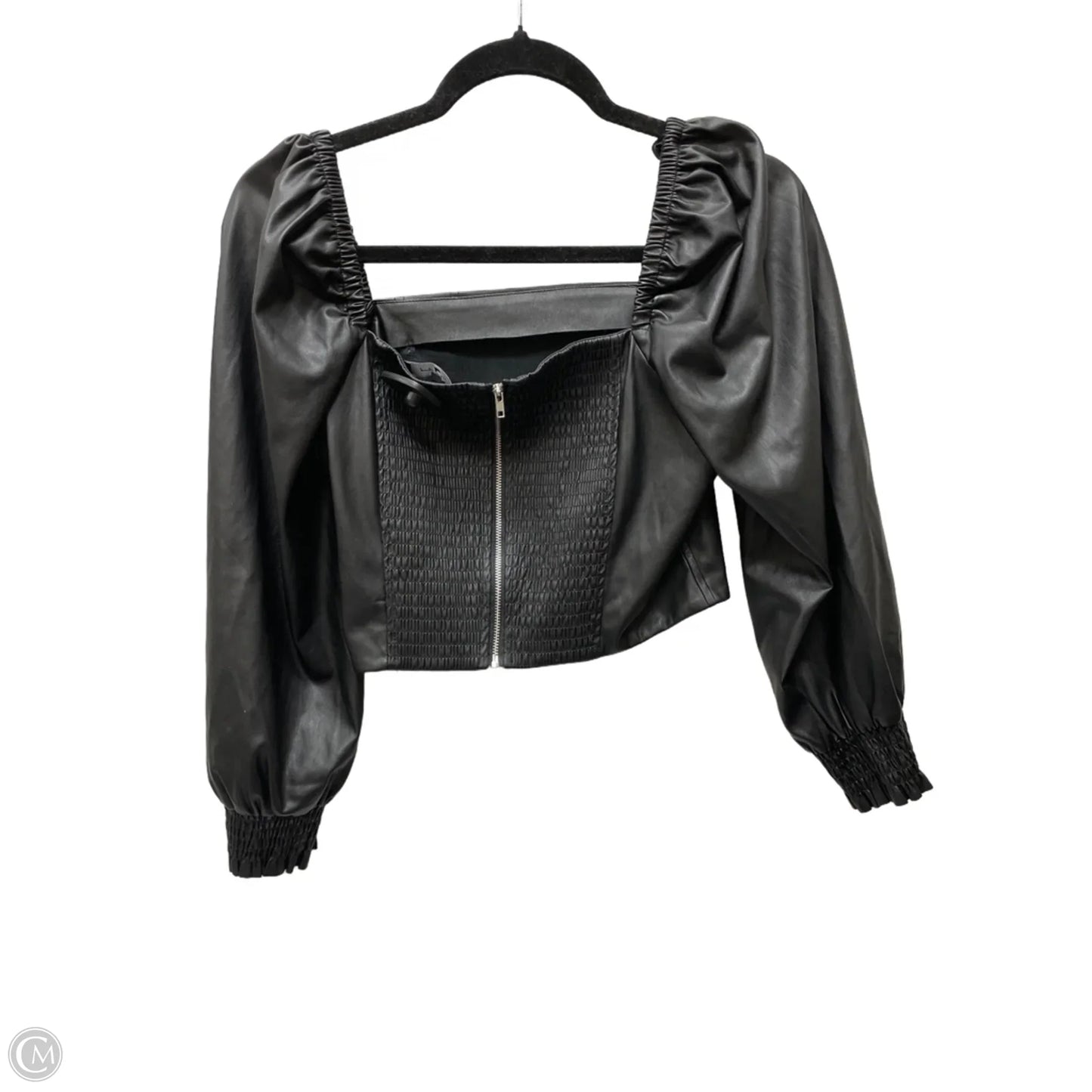 Top Long Sleeve By 7 For All Mankind In Black, Size: M