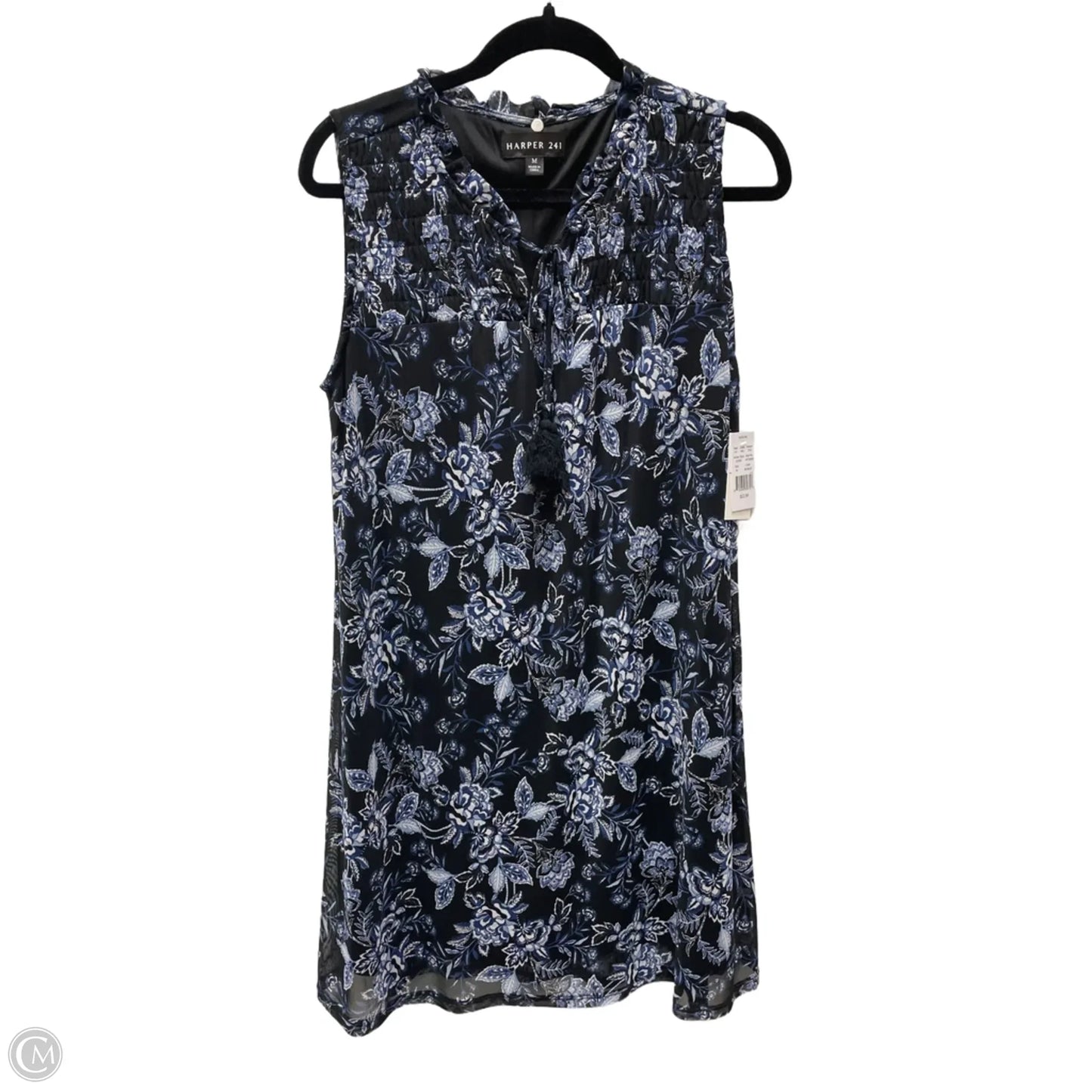 Dress Casual Short By Clothes Mentor In Blue, Size: M