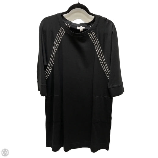 Dress Casual Short By J. Jill In Black & White, Size: Mp