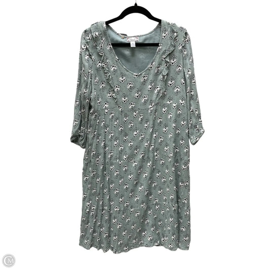 Dress Casual Short By Studio West In Floral Print, Size: L