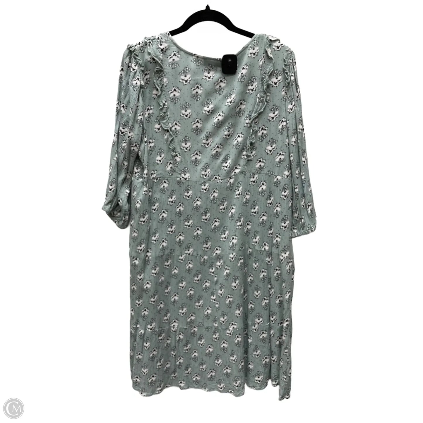 Dress Casual Short By Studio West In Floral Print, Size: L