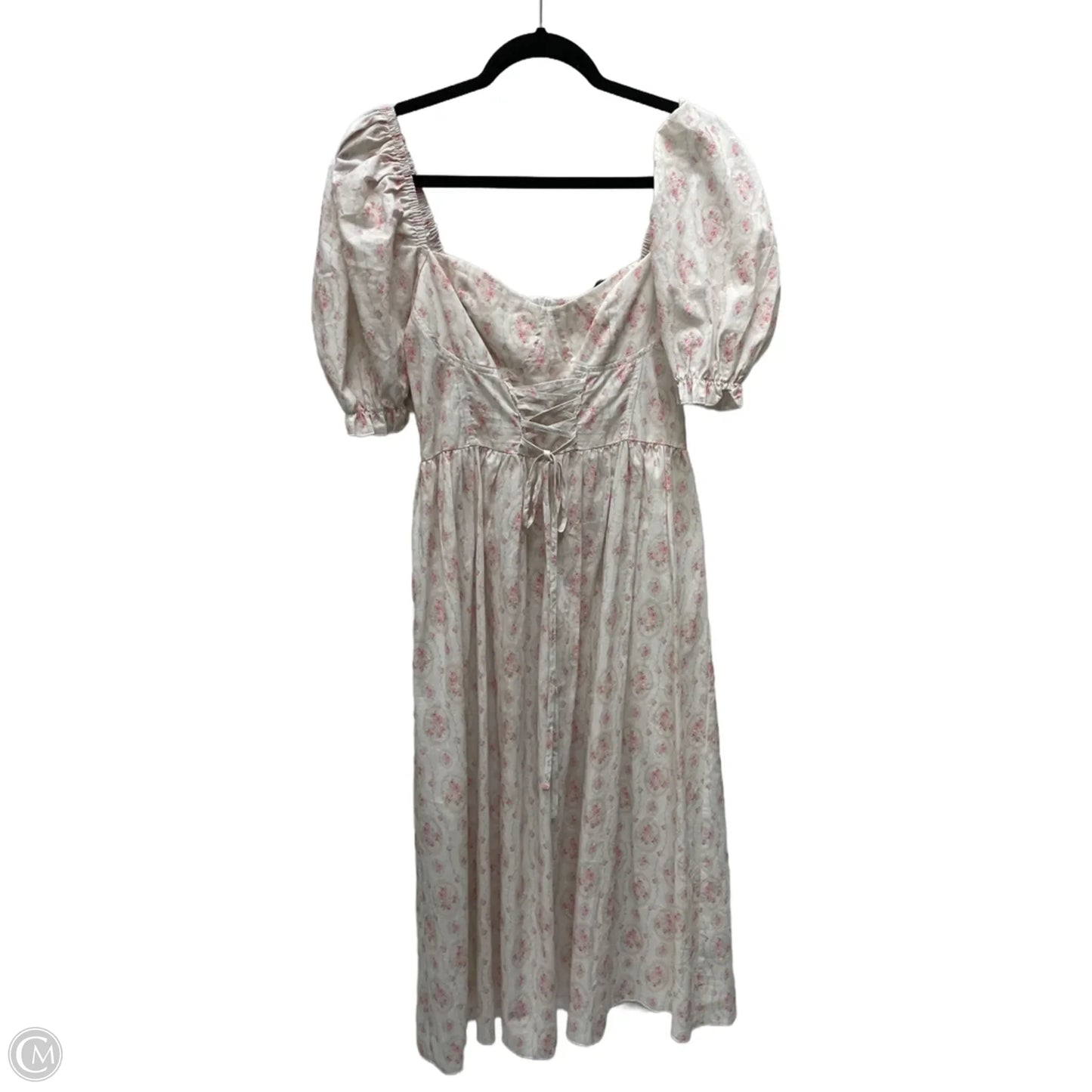 Dress Casual Midi By Cider In Floral Print, Size: L