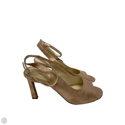 Sandals Heels Stiletto By Vince Camuto In Pink, Size: 11