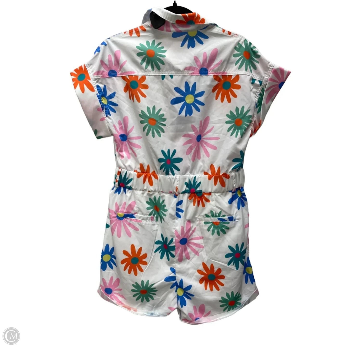 Romper By Clothes Mentor In White, Size: L