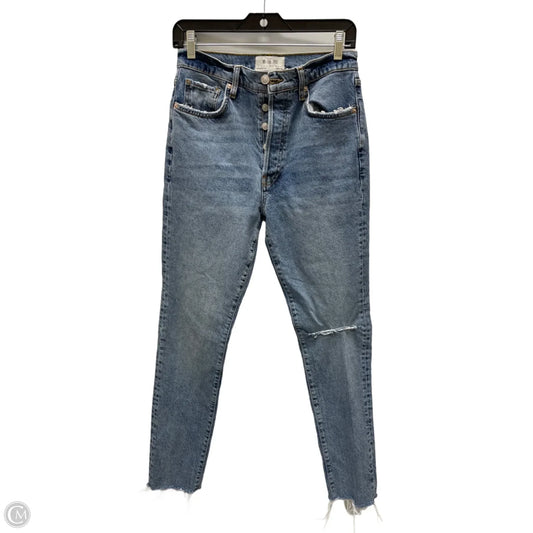 Jeans Skinny By We The Free In Blue Denim, Size: 6