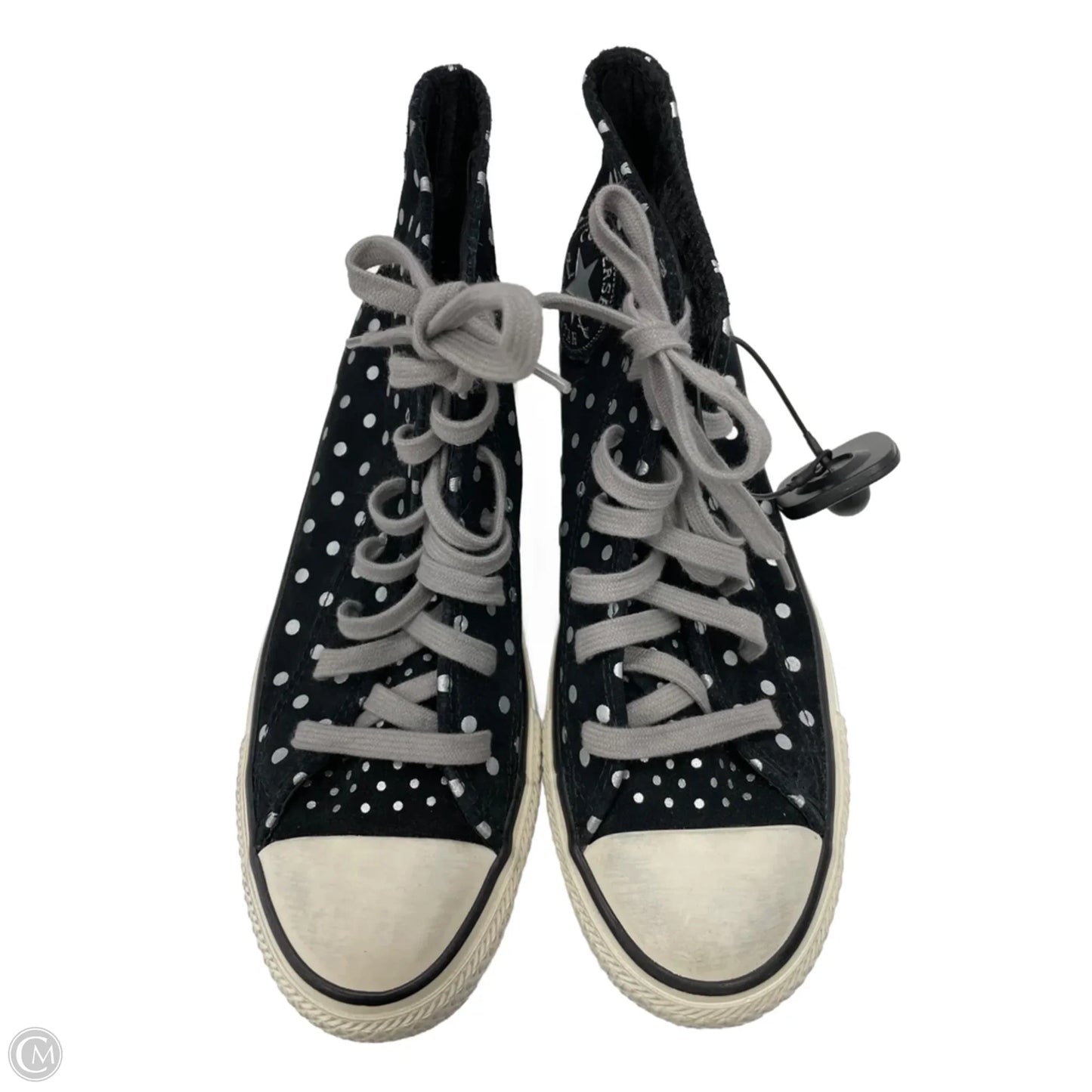 Shoes Sneakers By Converse In Polkadot Pattern, Size: 7