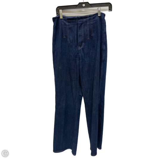 Jeans Wide Leg By White House Black Market In Blue Denim, Size: 6
