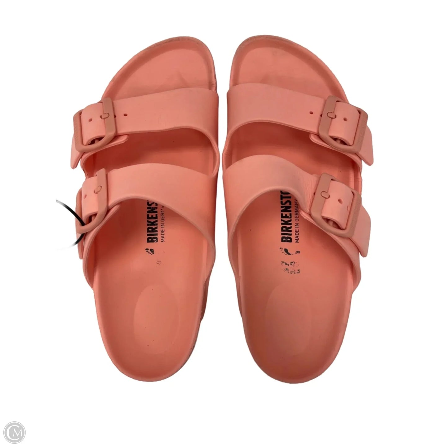 Sandals Flats By Birkenstock In Peach, Size: 7