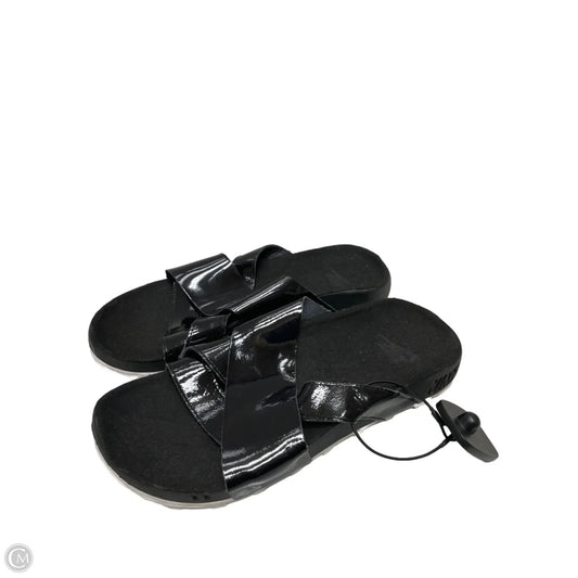 Shoes Flats By Nike In Black, Size: 7