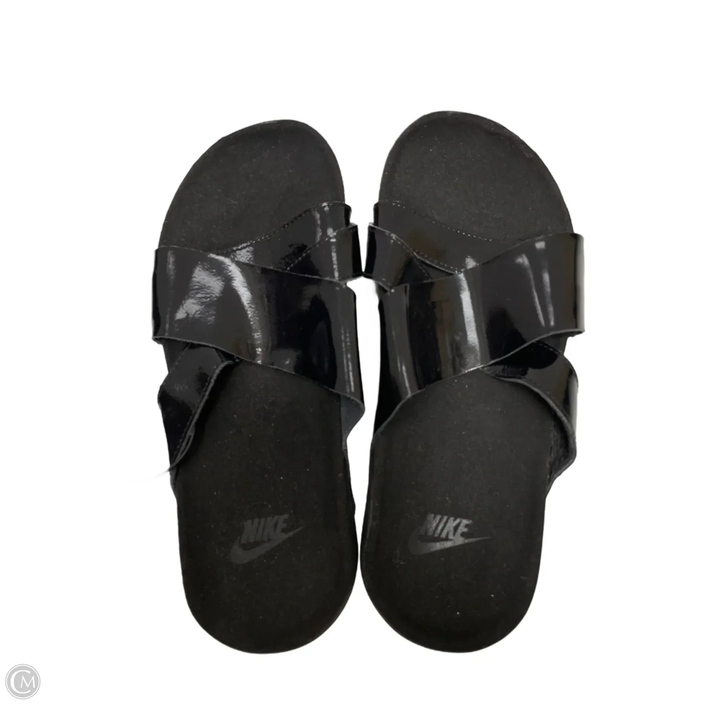 Shoes Flats By Nike In Black, Size: 7
