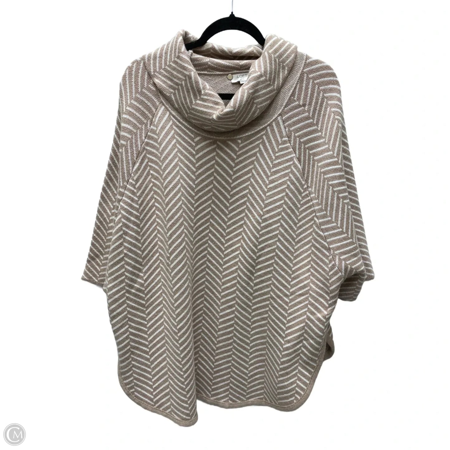 Sweater By Loft In Chevron Pattern, Size: M