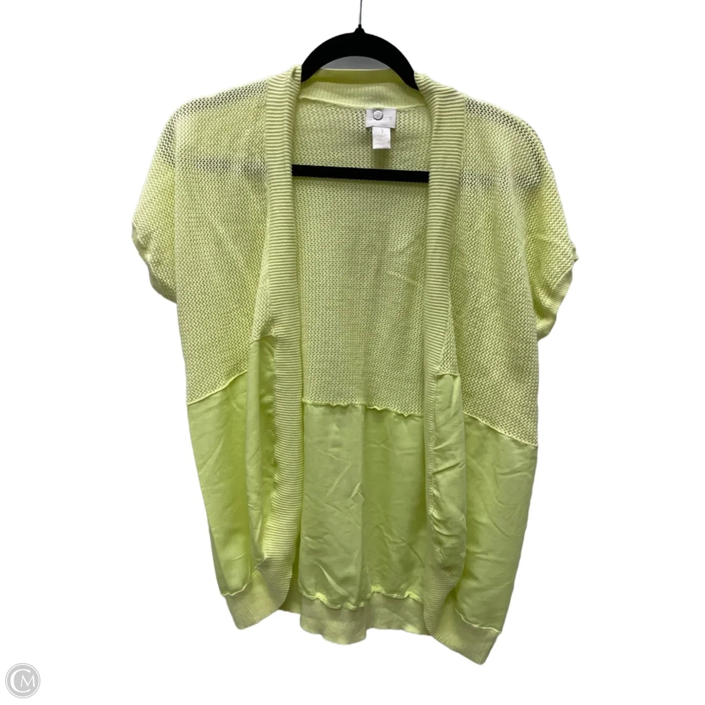 Cardigan By Chicos In Green, Size: M