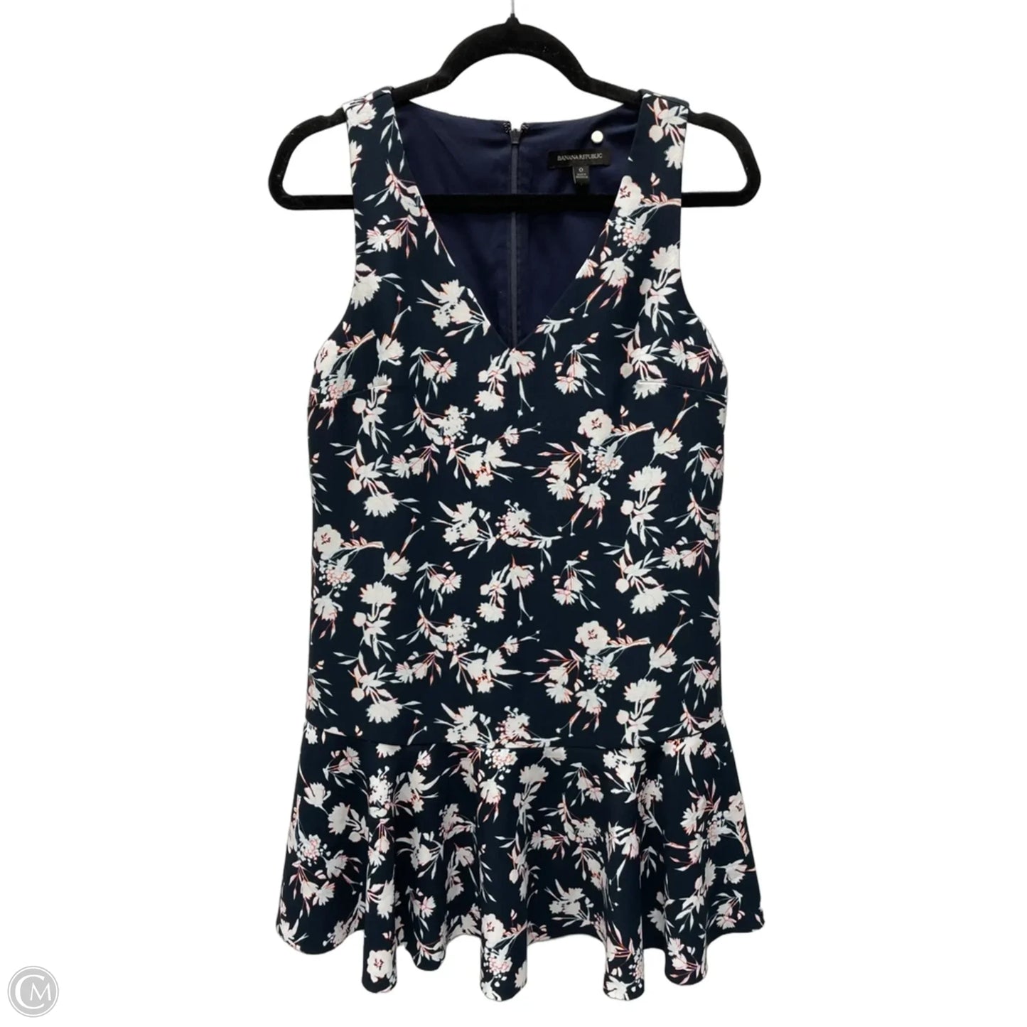 Dress Casual Short By Banana Republic In Floral Print, Size: Xs