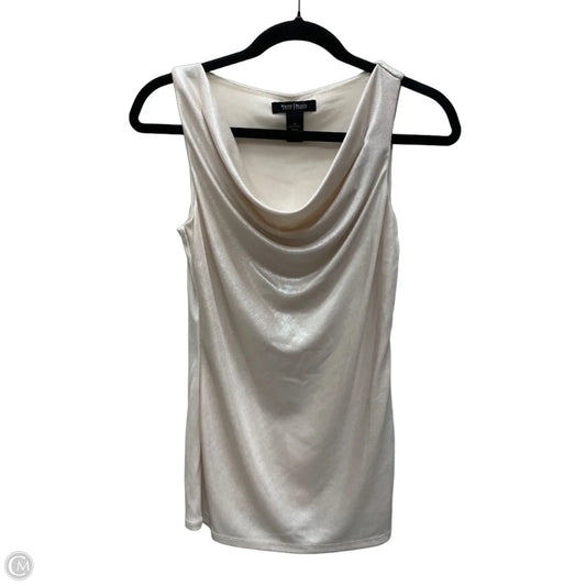 Top Sleeveless By White House Black Market In Gold, Size: Xs