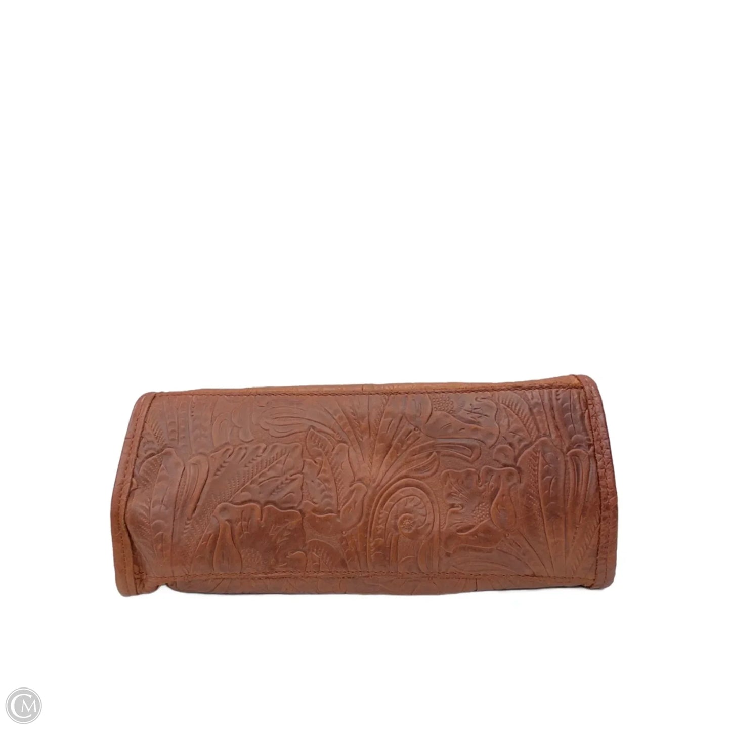 Handbag Leather By Clothes Mentor, Size: Medium