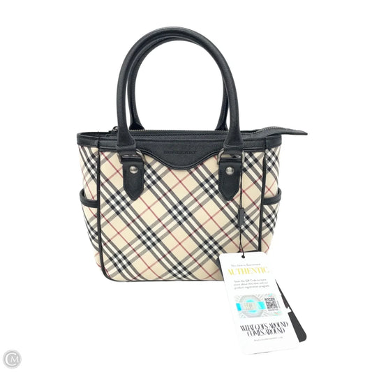Handbag Luxury Designer By Burberry, Size: Medium