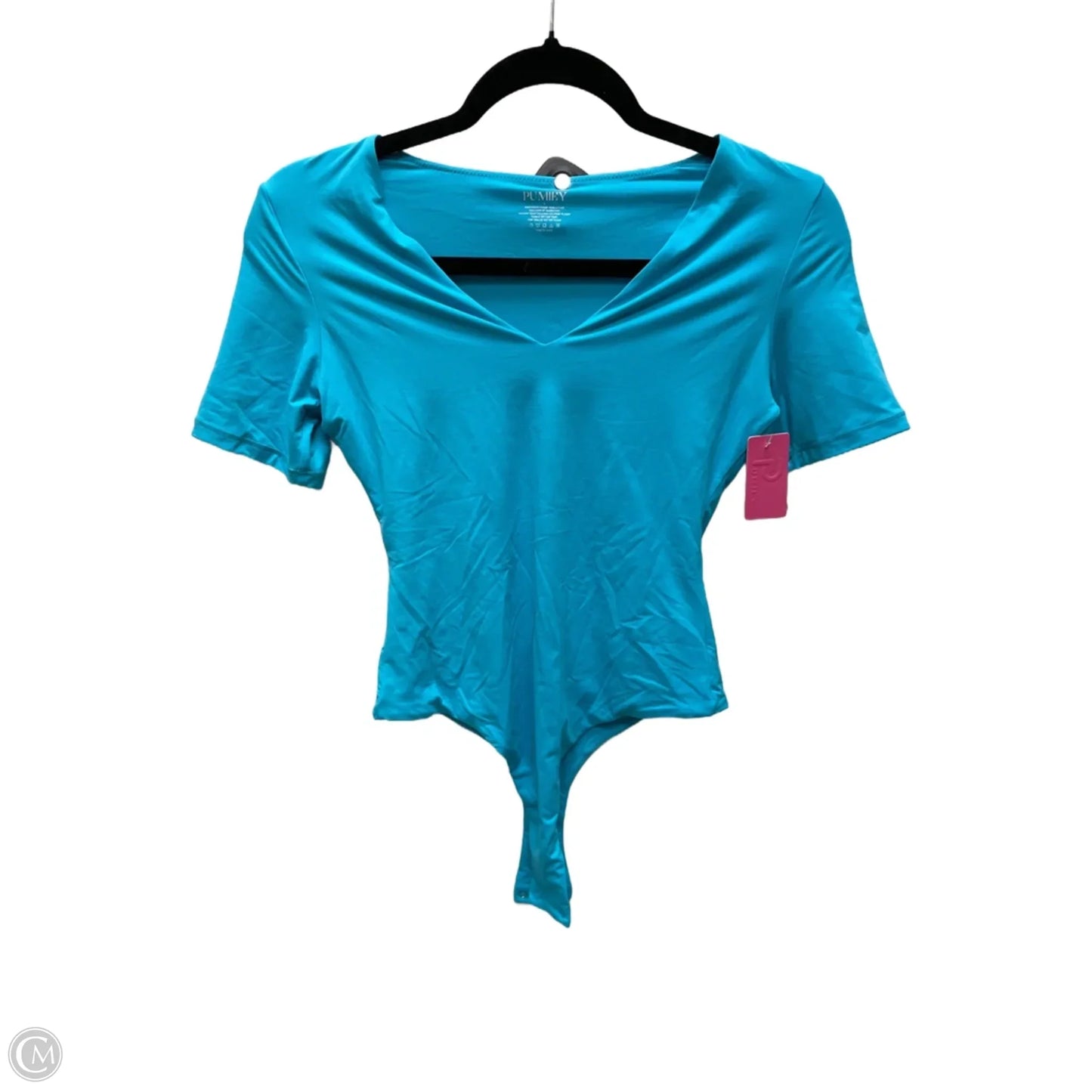 Bodysuit By Clothes Mentor In Blue, Size: S