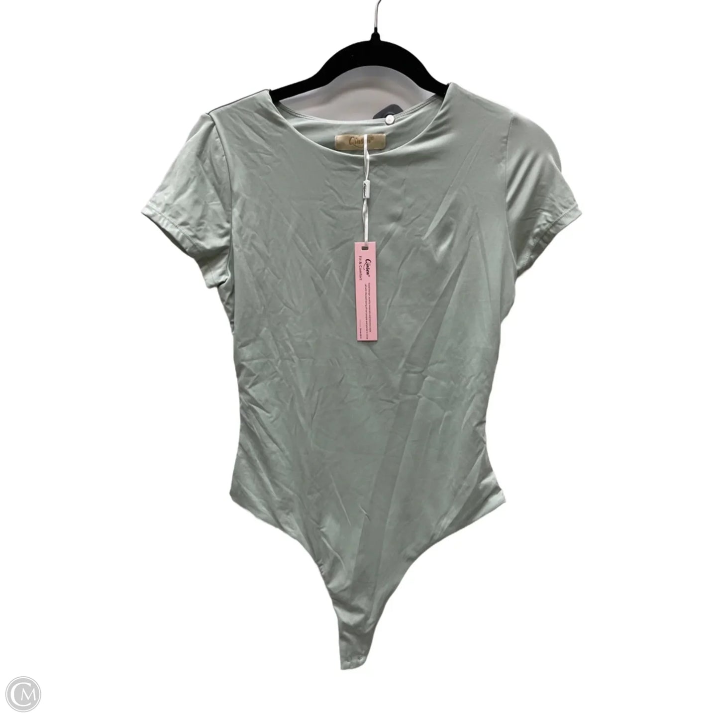Bodysuit By Clothes Mentor In Green, Size: L