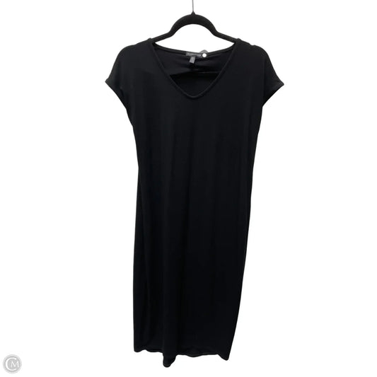 Dress Casual Midi By Eileen Fisher In Black, Size: Xxs
