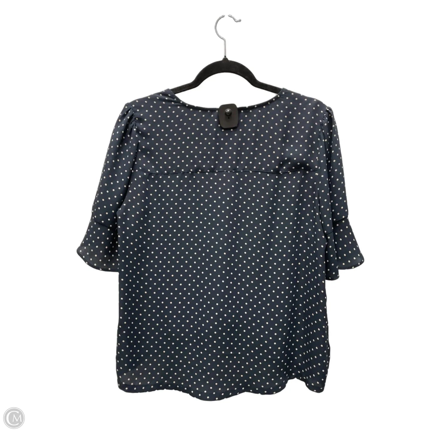 Top Short Sleeve By Sanctuary In Polkadot Pattern, Size: S