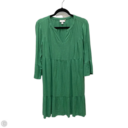 Dress Casual Short By J. Jill In Green, Size: Sp