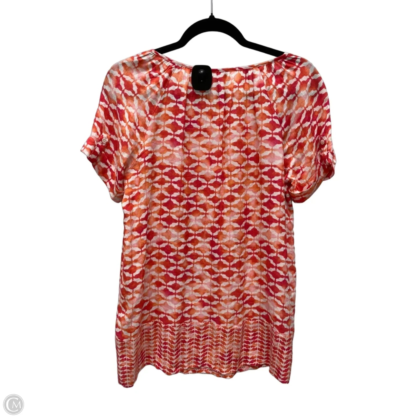 Top Short Sleeve By J. Jill In Coral, Size: Xs
