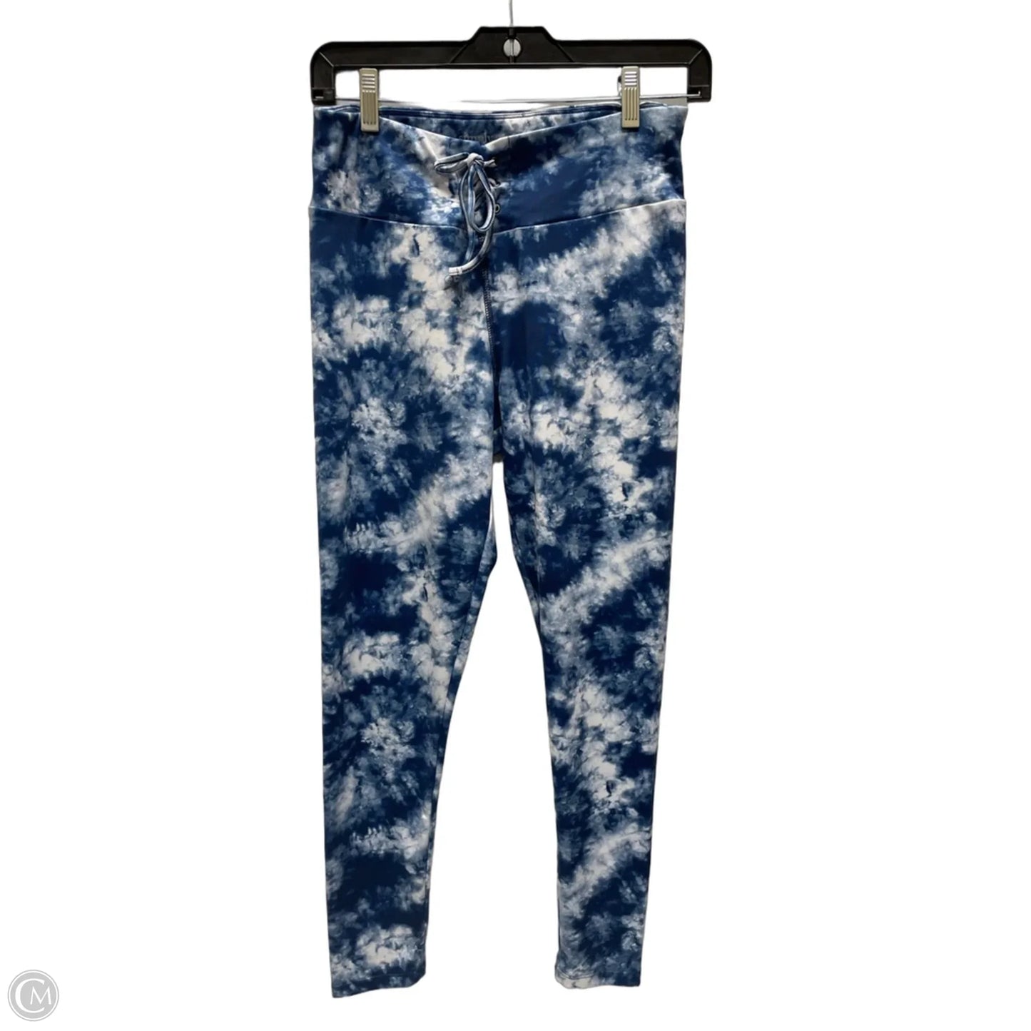 Athletic Leggings By Simply Southern In Tie Dye Print, Size: S