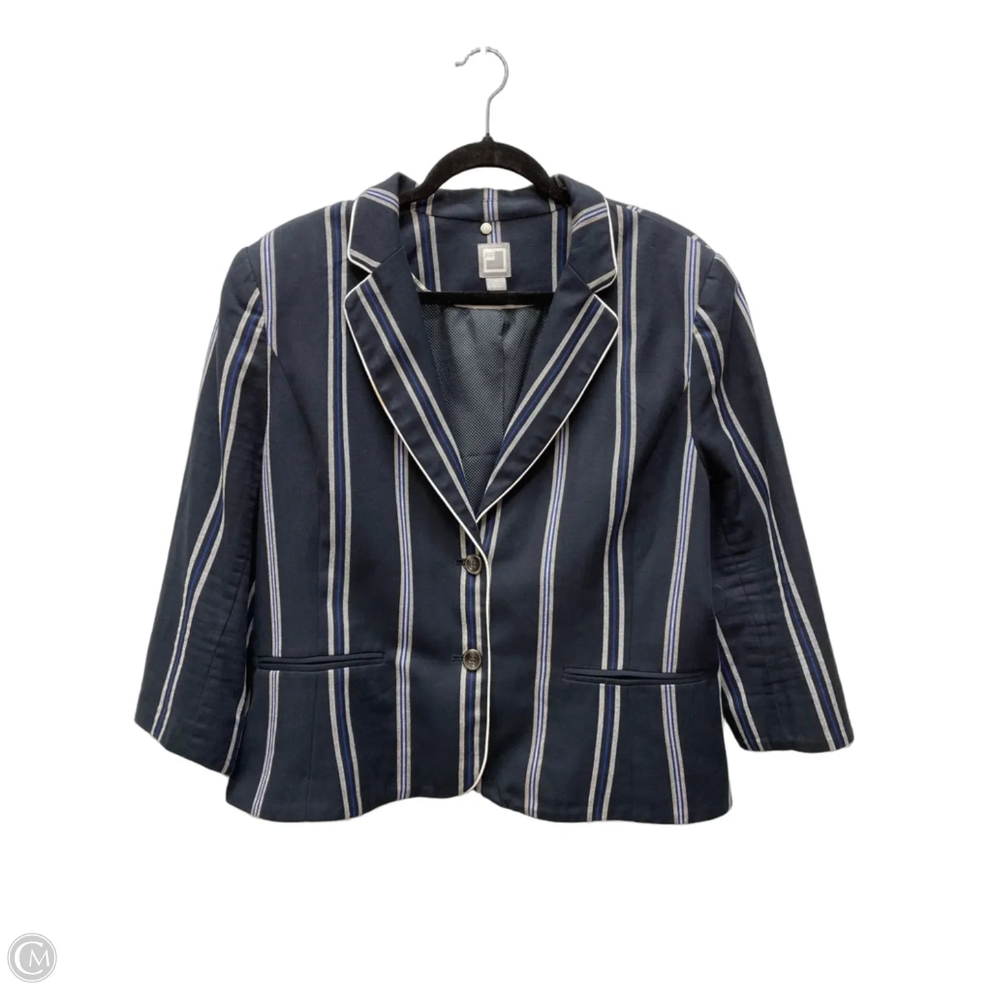 Blazer By Jcp In Striped Pattern, Size: Xl