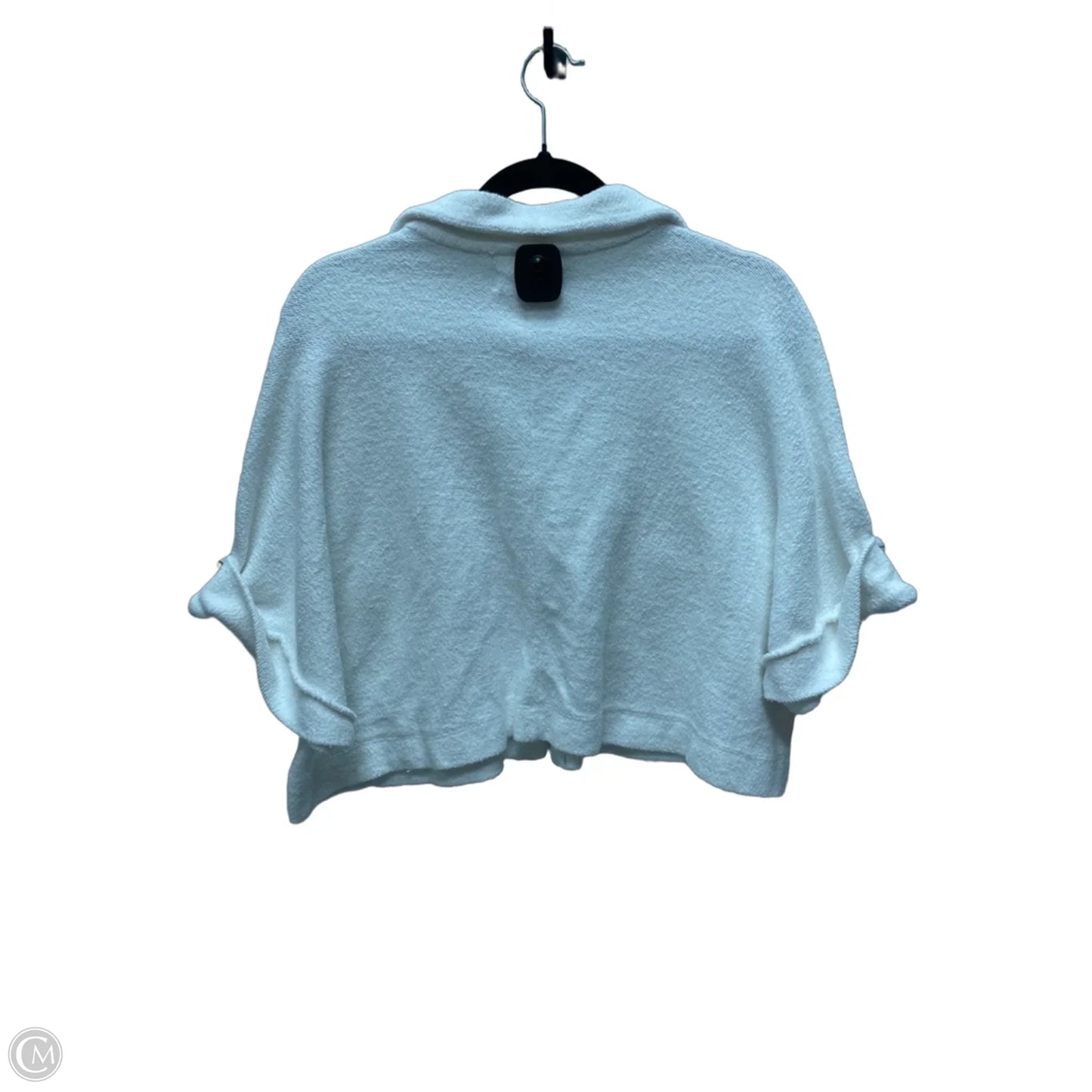 Top Short Sleeve By Clothes Mentor In Cream, Size: M