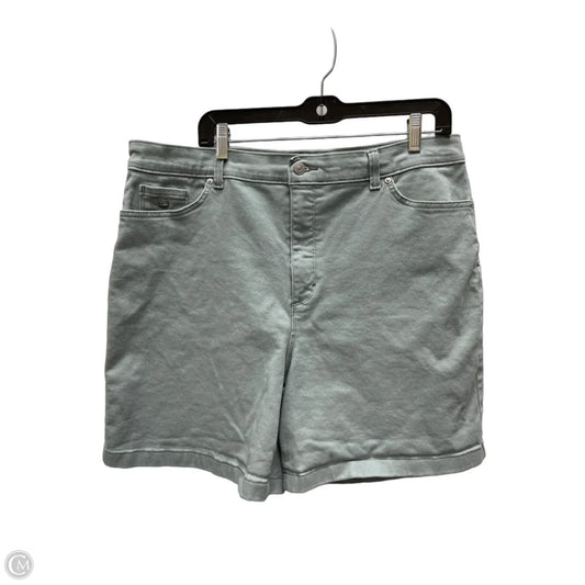 Shorts By Gloria Vanderbilt In Green, Size: 18