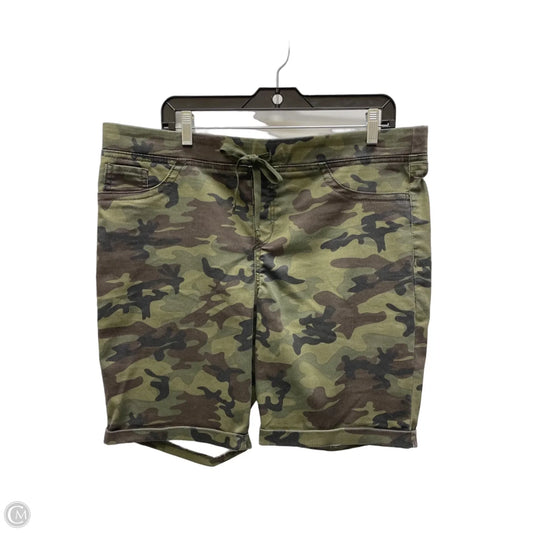 Shorts By No Boundaries In Camouflage Print, Size: 18