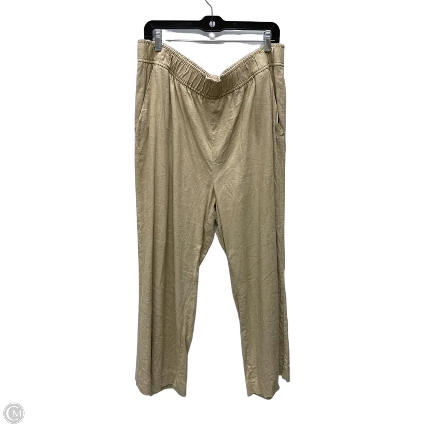 Pants Linen By On 34th In Tan, Size: 14