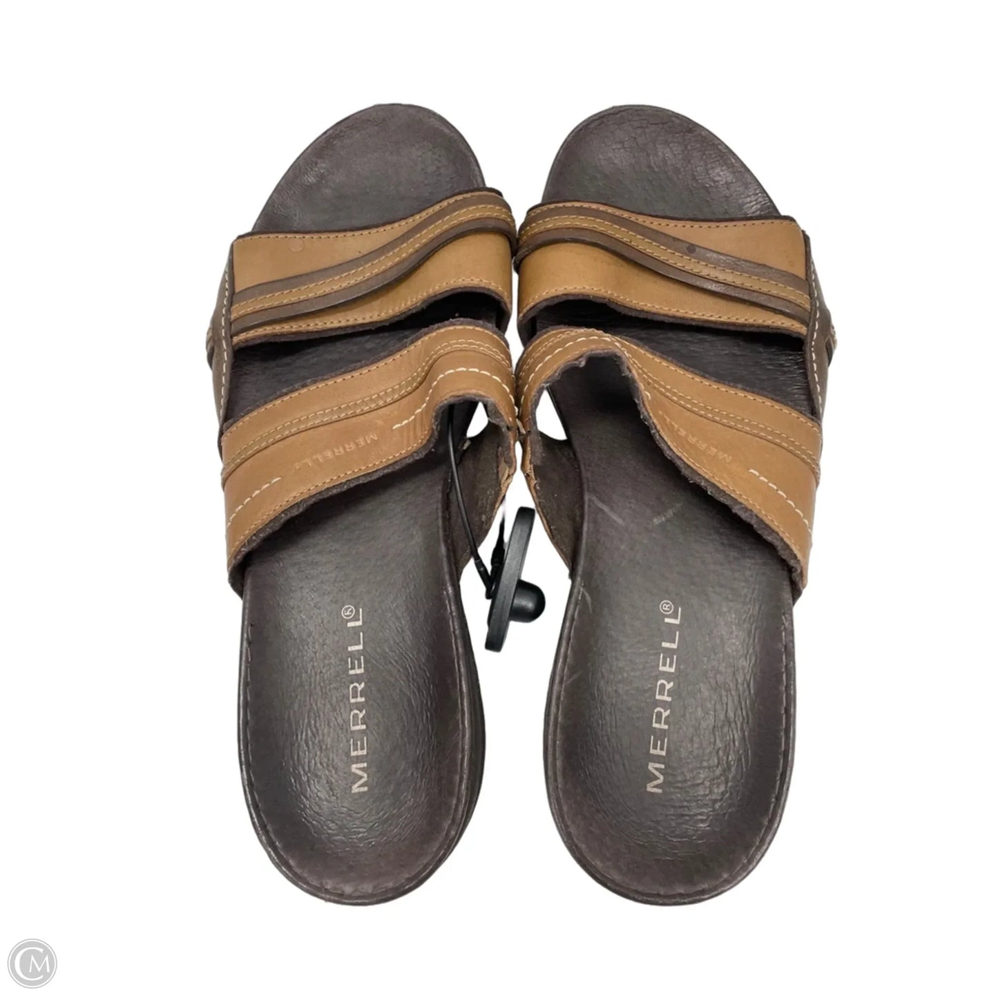 Sandals Flats By Merrell In Brown, Size: 9