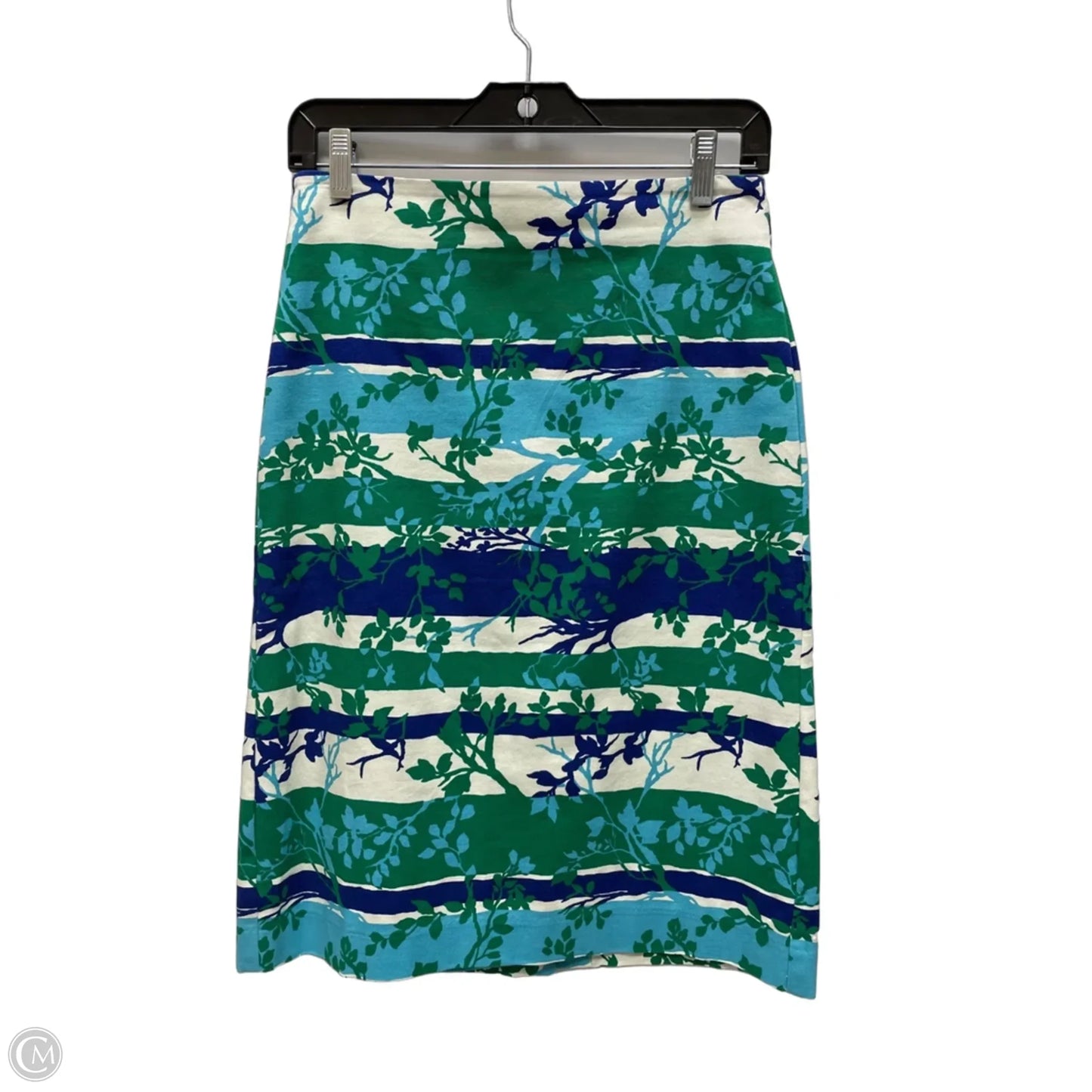 Skirt Mini & Short By Talbots In Blue & Green, Size: 8