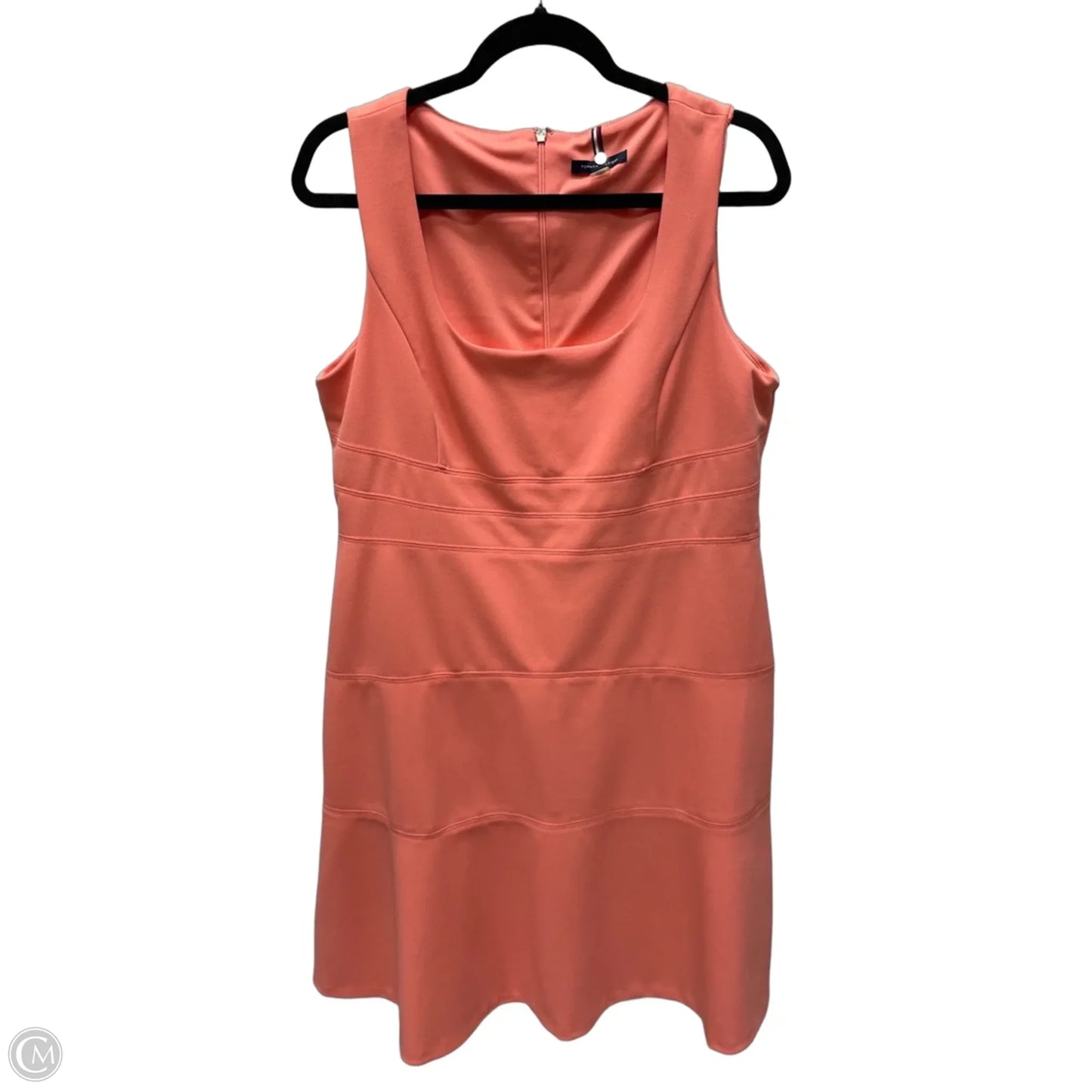 Dress Casual Short By Tommy Hilfiger In Coral, Size: L