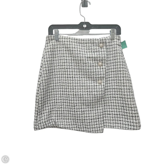 Skirt Short By Marc New York In Black & Cream, Size: 6