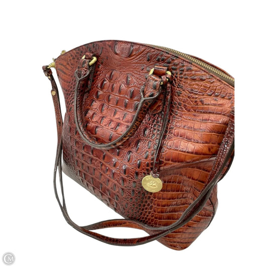 Handbag Designer By Brahmin, Size: Large
