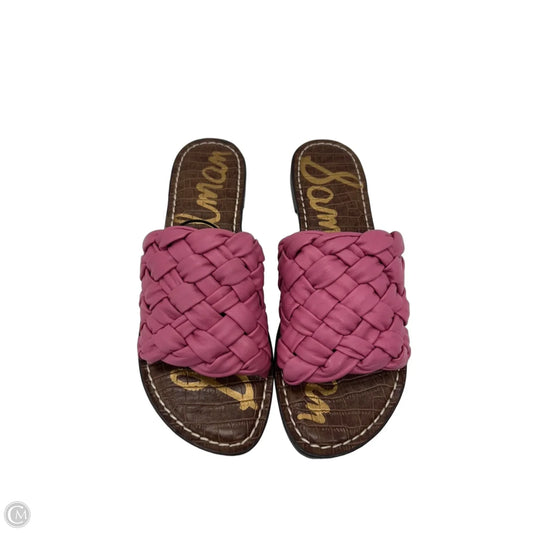 Sandals Flats By Sam Edelman In Pink, Size: 9