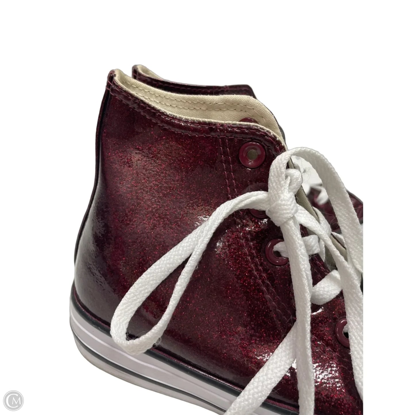 Shoes Sneakers By Converse In Maroon, Size: 7
