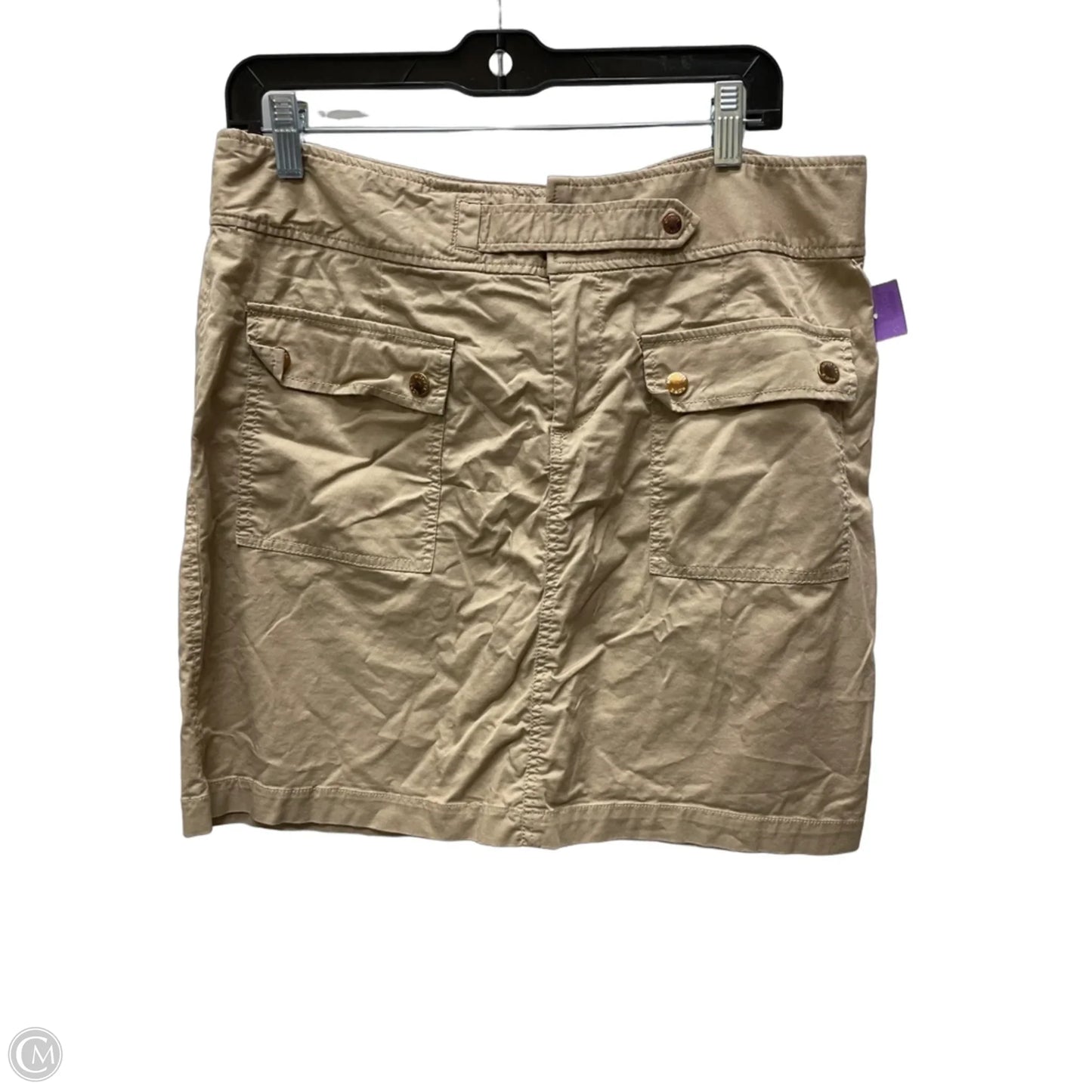 Skirt Mini & Short By Michael By Michael Kors In Tan, Size: 12