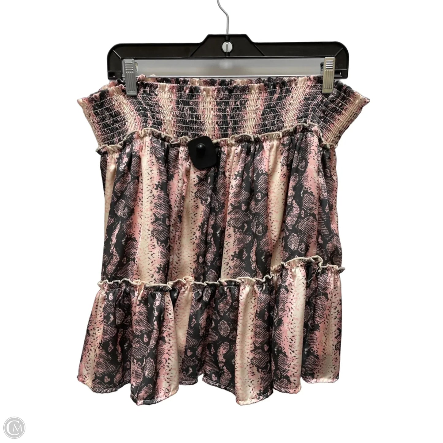 Skirt Mini & Short By A Beautiful Soul In Snakeskin Print, Size: 12