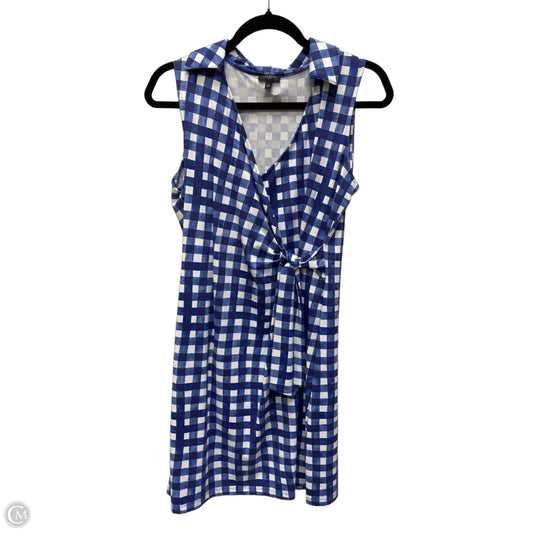 Dress Casual Short By Talbots In Checkered Pattern, Size: Mp
