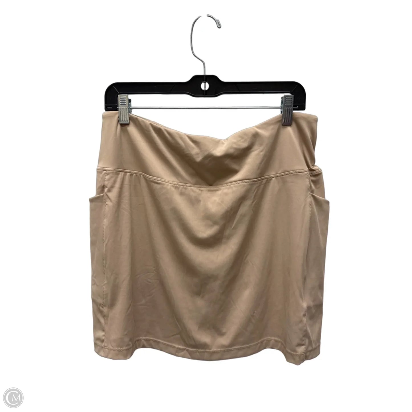 Athletic Skort By Clothes Mentor In Tan, Size: Xl