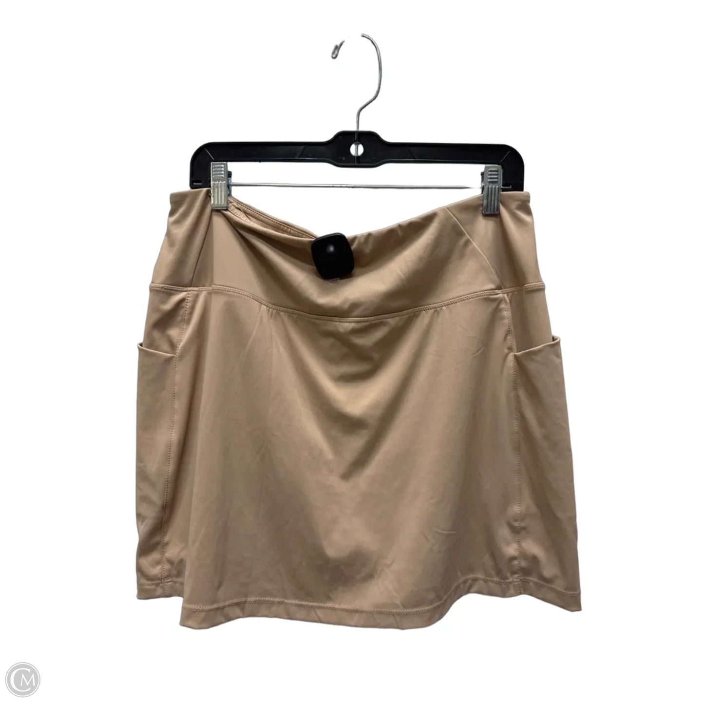 Athletic Skort By Clothes Mentor In Tan, Size: Xl