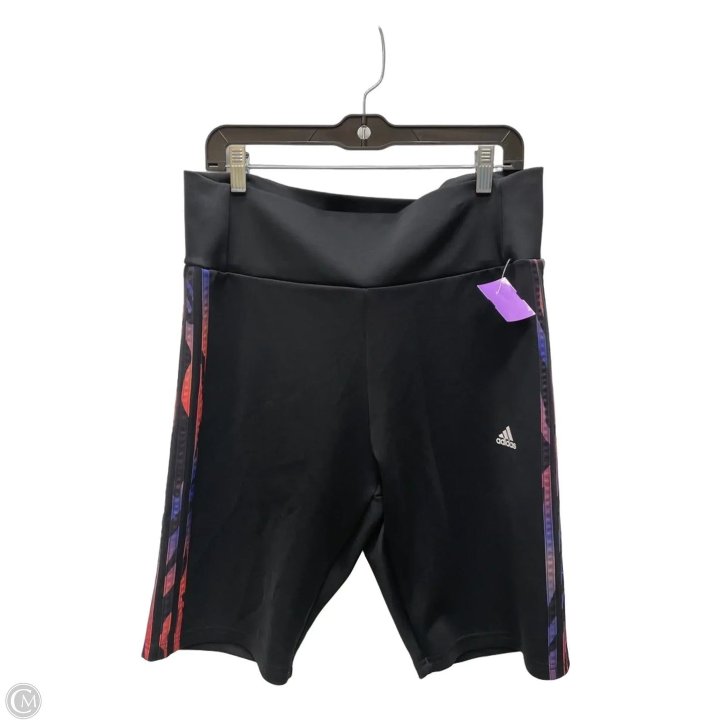 Athletic Capris By Adidas In Black, Size: Xl