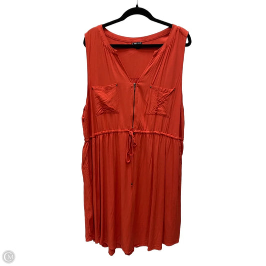 Dress Casual Short By Torrid In Orange, Size: 3x
