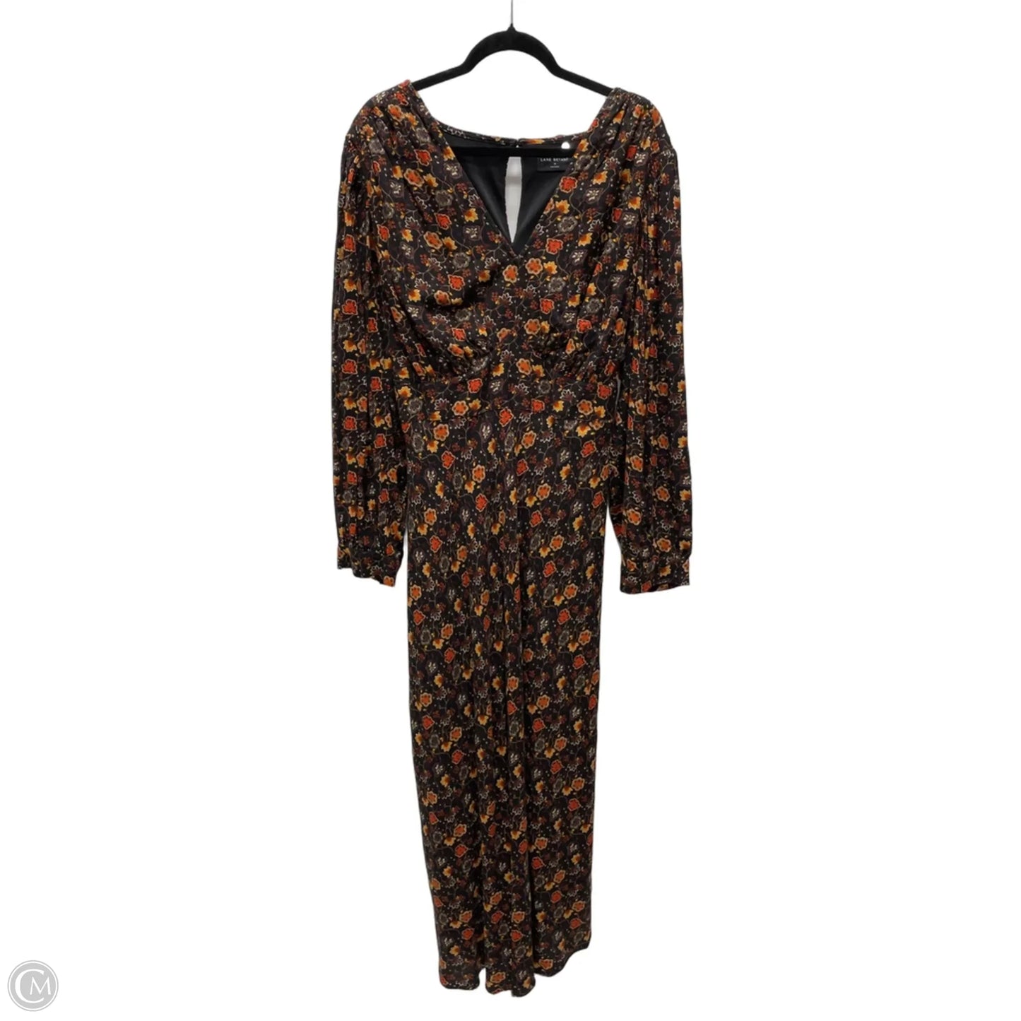 Dress Casual Maxi By Lane Bryant In Floral Print, Size: 3x