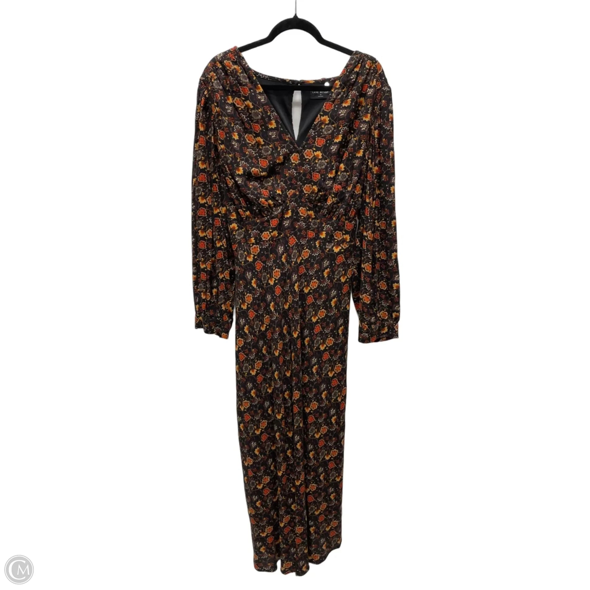Dress Casual Maxi By Lane Bryant In Floral Print, Size: 3x